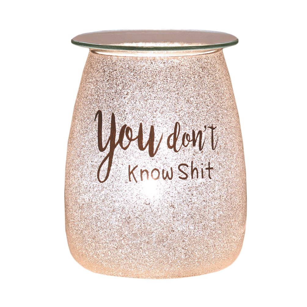 Aroma 'You Don't Know Sh*t' Electric Wax Melt Warmer £14.39